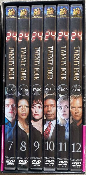 24 TWENTY FOUR DVDコレクターズBOX 2初回限定 ディスクのみ DVD シーズン1