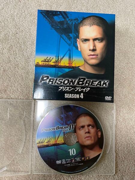 プリズン・ブレイク シーズン4 ファイナル DVD ディスク10