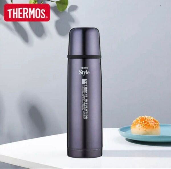 THERMOS サーモス Ultimate Insulation ステンレススリムボトル 魔法瓶 350ml グラファイトグレー