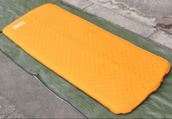 THERMAREST サーマレスト プロライト3ショート エアマットレス オレンジ×ダークグレー+オマケのColeman収納ケース