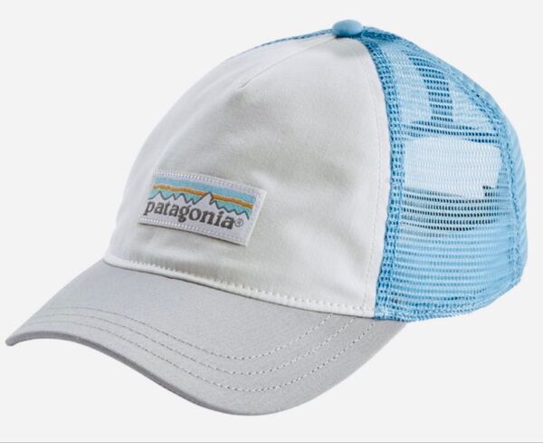 【超激レア!】Patagonia パタゴニア パステルP6ラベル レイバックトラッカーハット フリーサイズ オーガニックコットン
