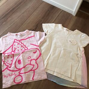 子供服 女の子 Tシャツ 2枚セット エニィファム