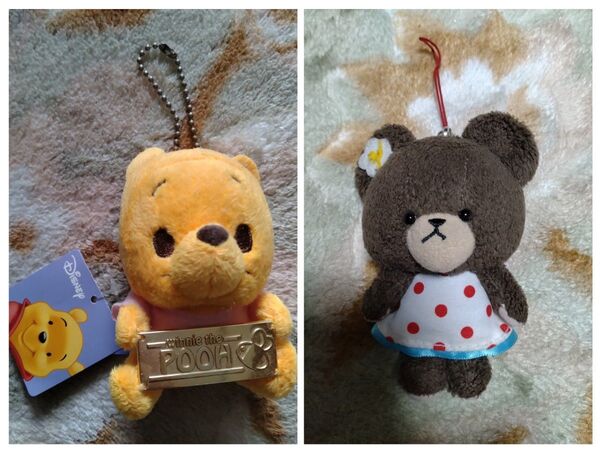 ディズニー くまのプーさん ぬいぐるみ キーホルダー くまのがっこう ぬいぐるみキーホルダー