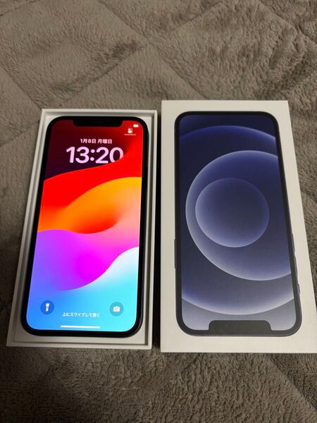 【早い者勝ち】iPhone12 128GB ブラックSIMフリー バッテリー87% ソフトバンク