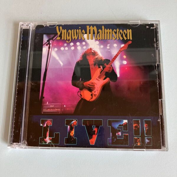 Yngwie Malmsteen LIVE!! CD イングヴェイ・マルムスティーン 2枚組