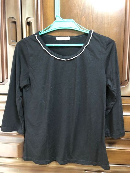 7部丈トップス Tシャツ