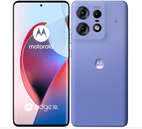 motorola edge 50s pro 6.7インチ メモリー8GB ストレージ256GB ラベンダー 急速充電対応