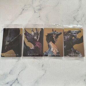 【モンスターハンター20thAnniversaryカードウエハース】4枚まとめ売り