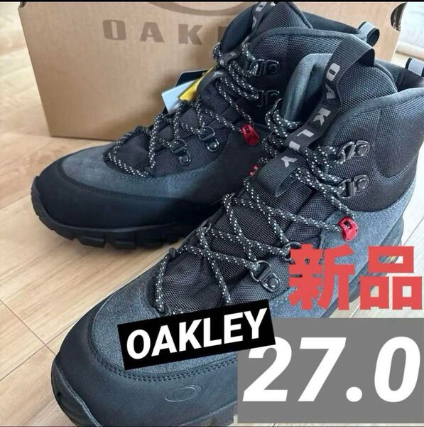新品 オークリー メンズ トレッキングシューズ 登山 ブラック 27.0