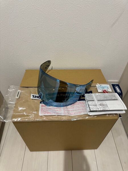 SHOEI Z-8 ミラーシールド CWR-F2 スモーク ミラー ブルー ショウエイ