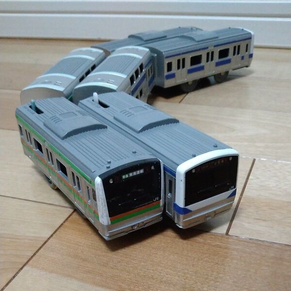 プラレール E233系東海道線 E531系常磐線