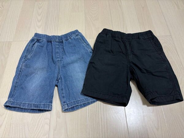 ハーフパンツ ショートパンツ 短パン ユニクロ 半ズボン キッズ