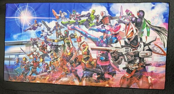 新品★一番くじ仮面ライダーギーツ Next C賞 仮面ライダー集合 ビッグタオルとF賞のギーツNextのハンドタオル2点セット