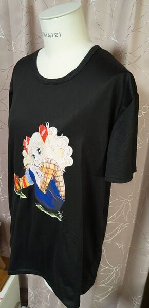 たくさんの♪いいね♪ありがとう★お値下げ★新品★昔懐かしい可愛い女の子の黒色Mサイズ
