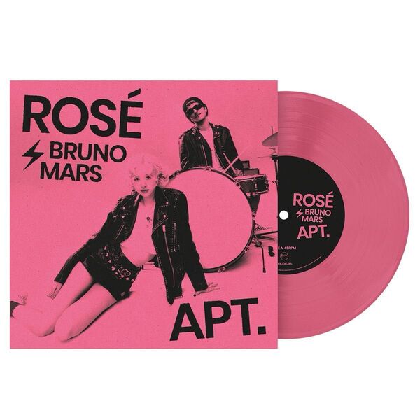 新品 ROSE & Bruno Mars APT. 7inch レコード 日本未発売 blackpink rosie k-pop