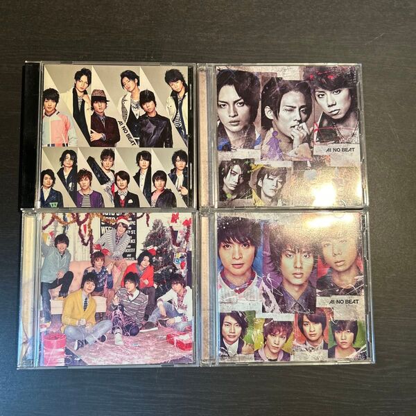初回生産限定 (ROCK) 盤 (取) Kis-My-Ft2 CD+DVD/アイノビート 4枚まとめて コンプリート