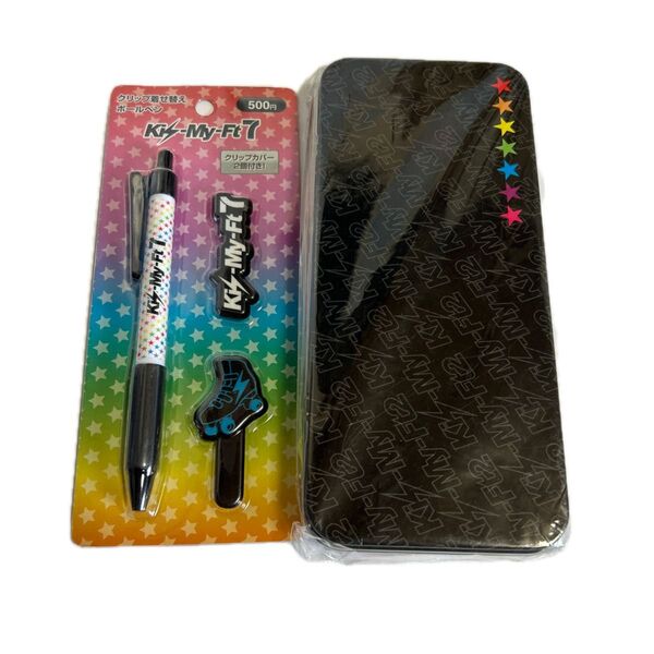 Kis-My-Ft2 ボールペン 缶ペンケース セット キスマイ 筆箱 小物入れ