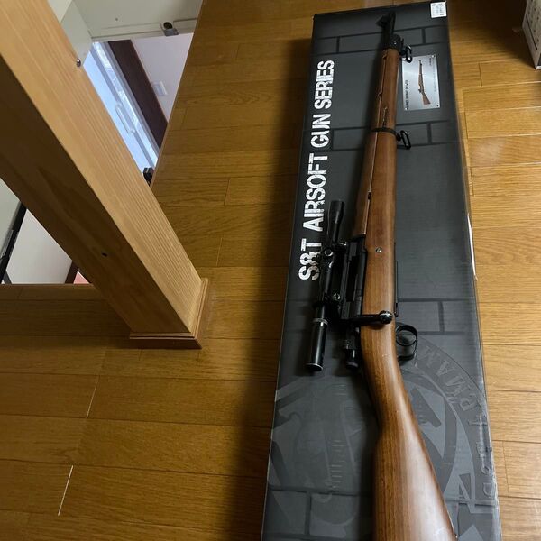 S&TスプリングフィールドM1903リアルウッド スコープ付き