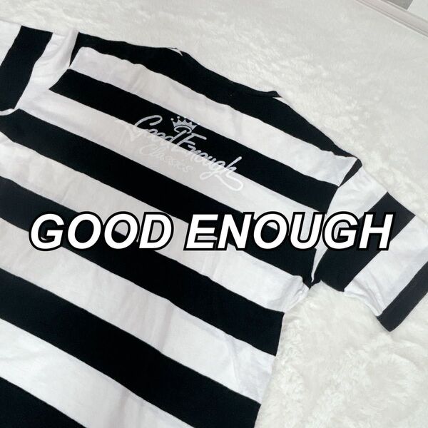 【レア】GOOD ENOUGH ボーダーTシャツ 王冠