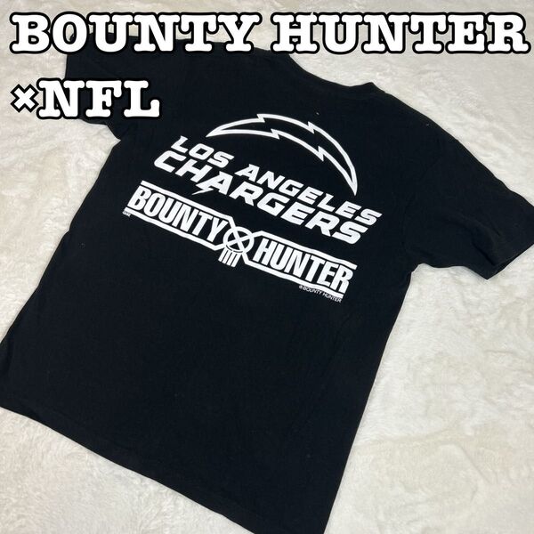 BOUNTY HUNTER×NFL×SSZ コラボTシャツ ROS ANGELES CHARGERS 24SS