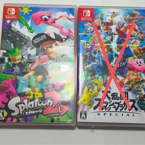 Nintendo Switch スプラトゥーン2 ソフト空箱