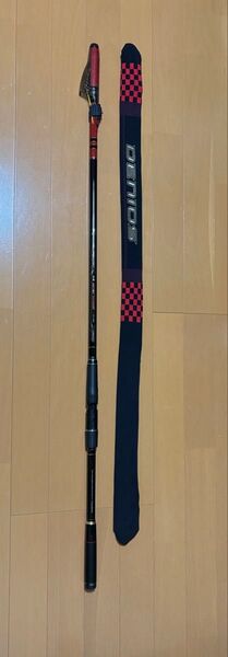 がまかつ がま磯 デニオス 1.5-50 中古美品 竿袋アリ
