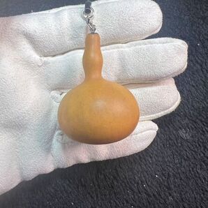 ヒョウタン、文遊びひょうたん手作りペンダント103954/6.4g/JST25074