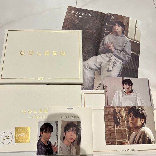 BTS ジョングク グク GOLDENゴールデン ソロアルバム 白