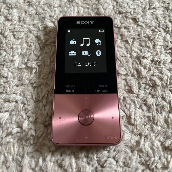 SONY ソニー デジタルオーディオプレーヤー WALKMAN NW-S313 ピンク Sシリーズ