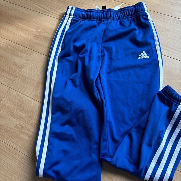 adidas ジャージズボン ブルー キッズ140
