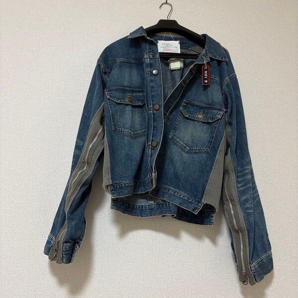 90s 初期 MIHARA YASUHIRO ミハラヤスヒロ Gジャン ドッキングデニムジャケット アーカイブ品 archive