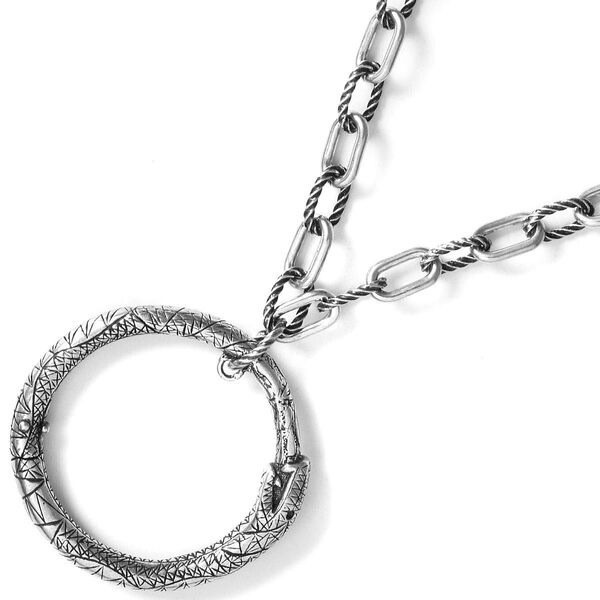 GUCCI ウロボロス ネックレス シルバー925 スネーク 蛇 刻印あり 正規品 グッチ