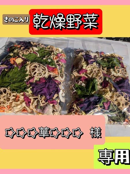 【☆☆☆華☆☆☆ 様】専用 きのこ入り乾燥野菜