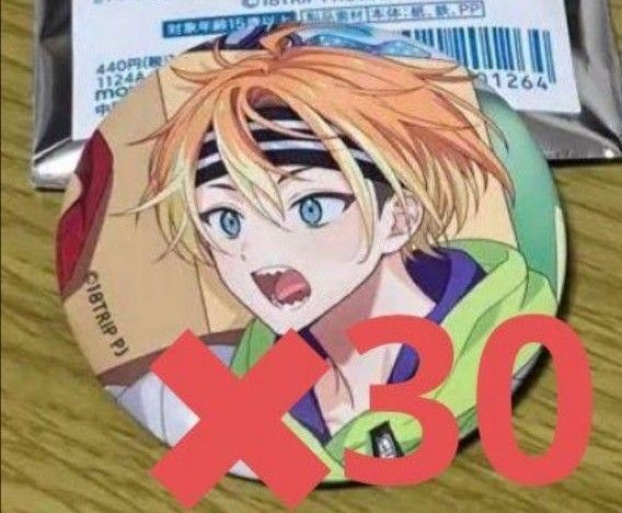 【五十竹あく太】18TRIP キャラバッジコレクション エイトリ 缶バッジ 30個