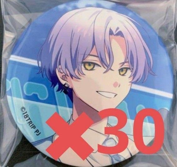 【大黒可不可】18TRIP キャラバッジコレクション エイトリ 缶バッジ 30個