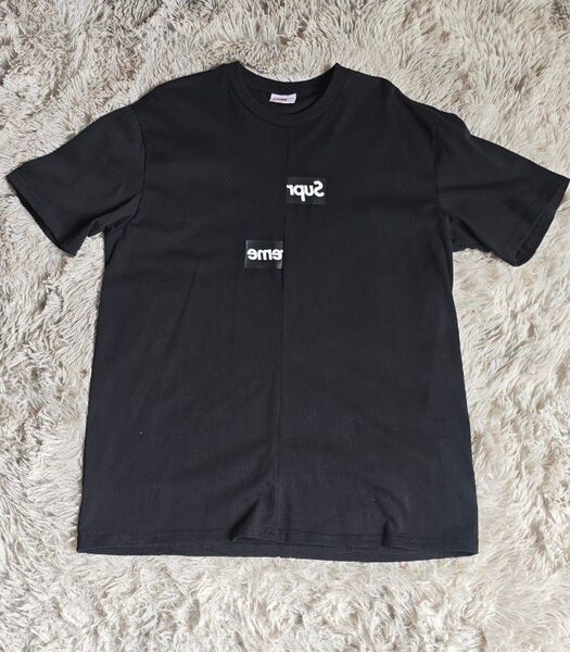 18AW Supreme X Comme des Garcons スピリットBoxロゴTシャツ 試着のみ