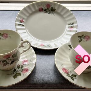 SELTMANN WEIDEN◎BAVARIAドイツ カップ&ソーサーとケーキ皿