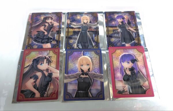 Fate/stay night 20周年記念コンサート Finale ランダムクリアカード 6種 コンプセット