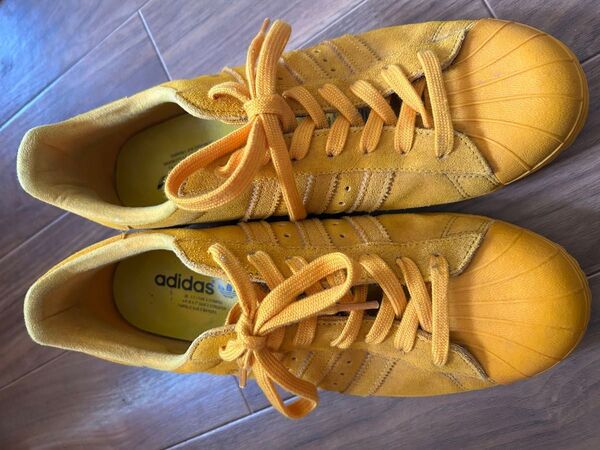 アディダス adidas スニーカー スーパースター 80s シティー College Gold 上海 オリジナルス 27.5㎝