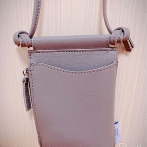 値下げ中 SEASON REASON スマホショルダー ポシェット ミニショルダー グレージュ