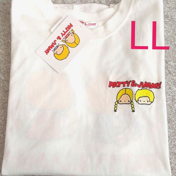 PATTY&JIMMY Tシャツ 白 LLサイズ パティアンドジミー ☆クーポンご利用頂けます☆