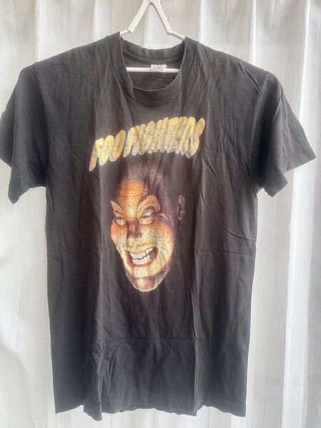 フーファイターズ Tシャツ 非売品 バンドTシャツ L プリント 黒 90s