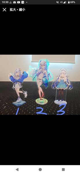 ホロライブ 天音かなた アクリルスタンド