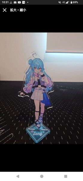 ホロライブ 雪花ラミィ アクリルスタンド