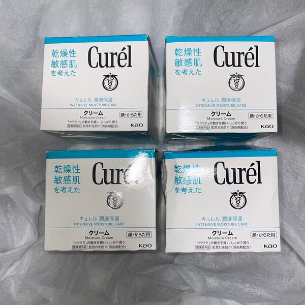 Curel 薬用クリーム 90g×4個