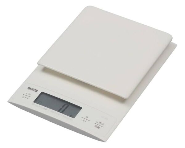 タニタ (TANITA) キッチンスケール 3kg ホワイト KD320 0.1g単位で3kgまで計れる