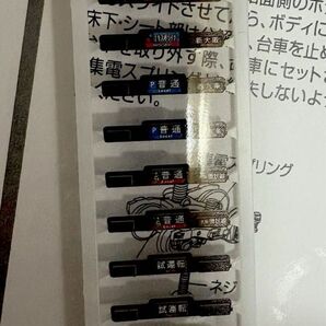 TOMIX 323系 大阪関西万博ラッピング用 行き先方向幕