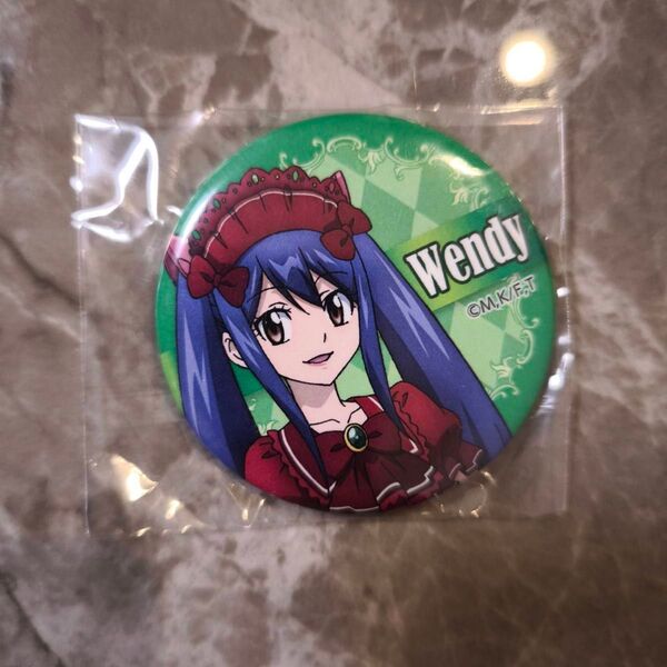FAIRY TAIL フェアリーテイル Abemaくじ ウェンディ・マーベル 缶バッジ