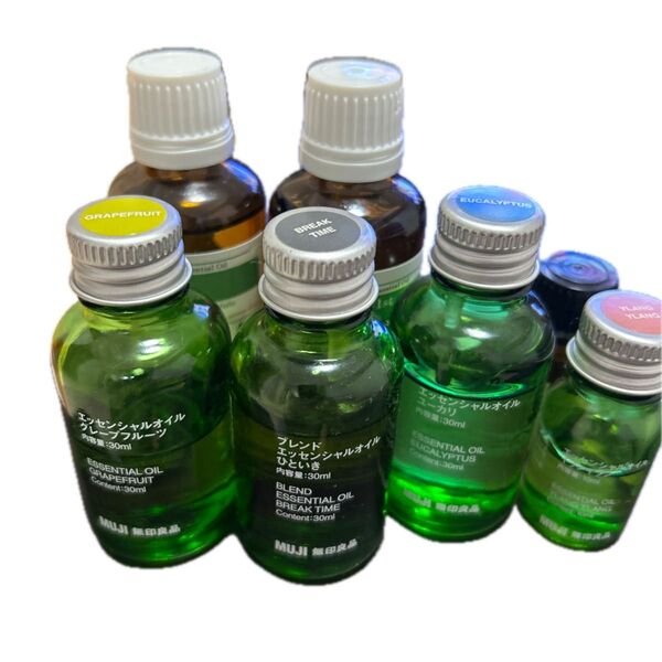 無印良品 アロマオイル 30ml 色々7本