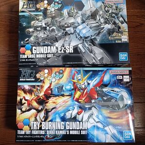 HGBF トライバーニングガンダム&ガンダムEZSR